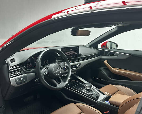 Красный Ауди А5, объемом двигателя 1.98 л и пробегом 96 тыс. км за 29000 $, фото 5 на Automoto.ua