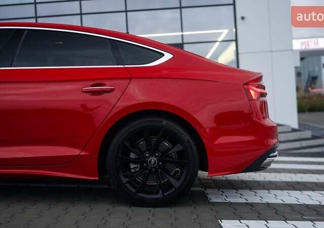 Красный Ауди А5, объемом двигателя 2 л и пробегом 14 тыс. км за 30500 $, фото 3 на Automoto.ua