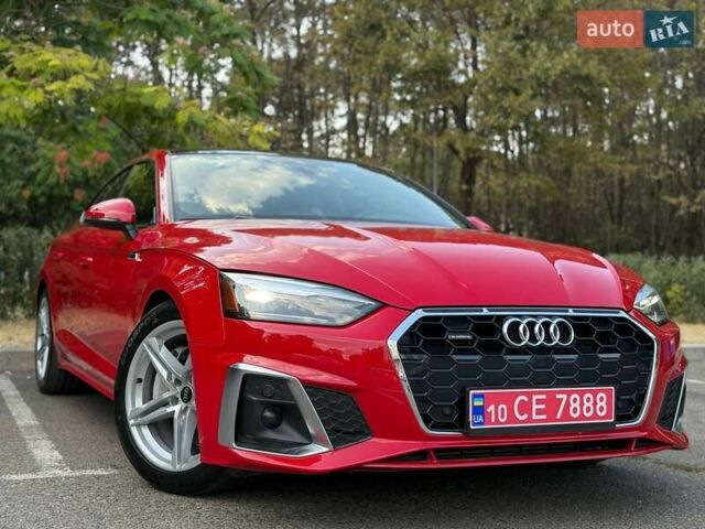 Красный Ауди А5, объемом двигателя 2 л и пробегом 101 тыс. км за 31200 $, фото 1 на Automoto.ua