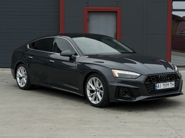 Серый Ауди А5, объемом двигателя 2 л и пробегом 56 тыс. км за 33600 $, фото 7 на Automoto.ua