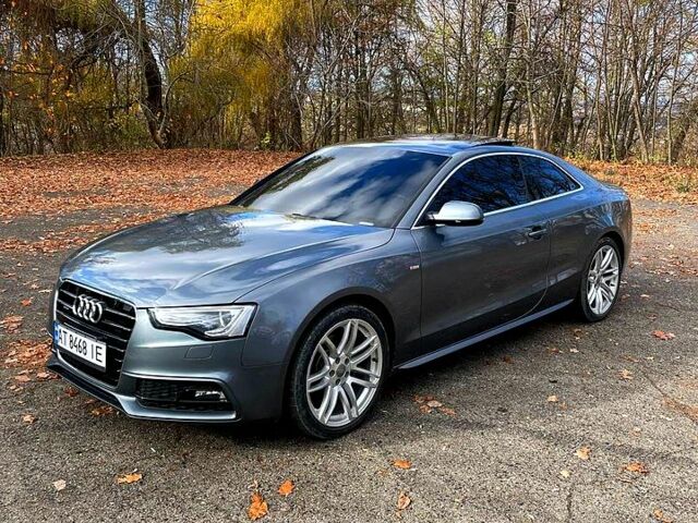 Серый Ауди А5, объемом двигателя 2 л и пробегом 90 тыс. км за 15000 $, фото 1 на Automoto.ua