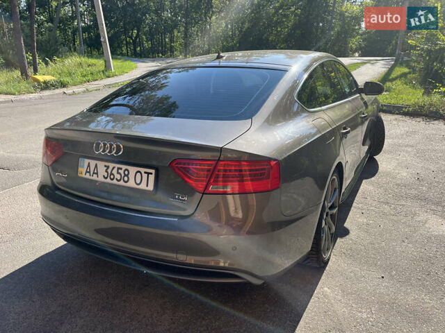 Серый Ауди А5, объемом двигателя 2 л и пробегом 216 тыс. км за 22000 $, фото 5 на Automoto.ua
