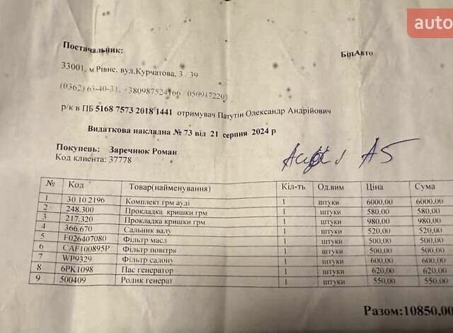 Серый Ауди А5, объемом двигателя 2 л и пробегом 170 тыс. км за 15600 $, фото 23 на Automoto.ua