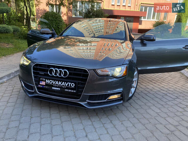 Серый Ауди А5, объемом двигателя 2 л и пробегом 92 тыс. км за 15900 $, фото 1 на Automoto.ua