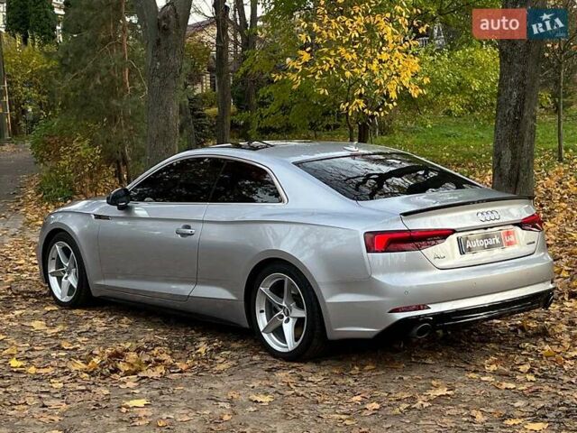 Серый Ауди А5, объемом двигателя 2 л и пробегом 129 тыс. км за 21990 $, фото 8 на Automoto.ua