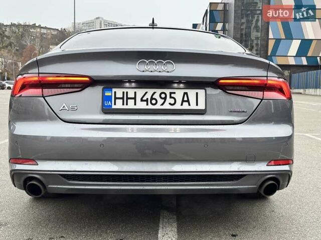 Серый Ауди А5, объемом двигателя 1.98 л и пробегом 93 тыс. км за 26000 $, фото 7 на Automoto.ua