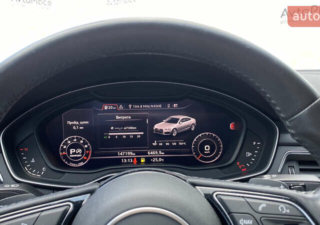 Сірий Ауді A5, об'ємом двигуна 2 л та пробігом 147 тис. км за 25700 $, фото 121 на Automoto.ua