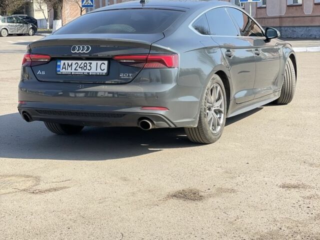 Серый Ауди А5, объемом двигателя 2 л и пробегом 200 тыс. км за 22200 $, фото 3 на Automoto.ua