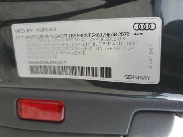 Сірий Ауді A5, об'ємом двигуна 2 л та пробігом 68 тис. км за 5900 $, фото 11 на Automoto.ua