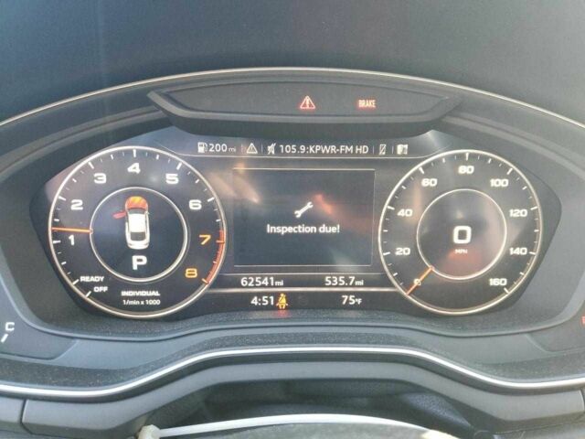 Серый Ауди А5, объемом двигателя 2 л и пробегом 62 тыс. км за 9000 $, фото 8 на Automoto.ua