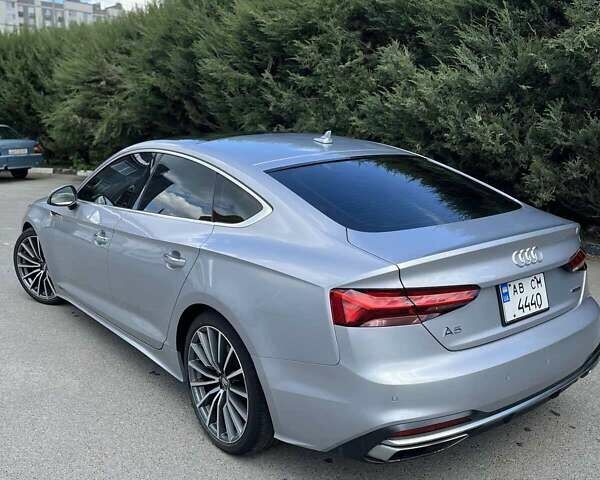 Серый Ауди А5, объемом двигателя 2 л и пробегом 47 тыс. км за 36500 $, фото 3 на Automoto.ua