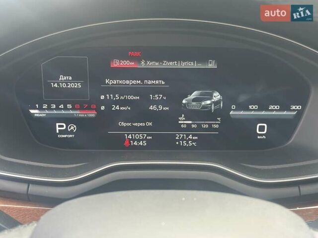 Ауді A5 2021 у Києві на Automoto.ua Сірий Ауді A5, об'ємом двигуна 1.97 л та пробігом 131 тис. км за 28300 $, фото 20 на Automoto.ua