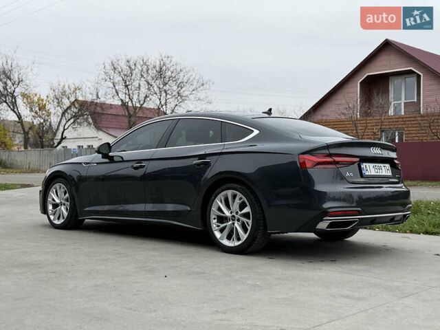 Сірий Ауді A5, об'ємом двигуна 1.97 л та пробігом 56 тис. км за 32000 $, фото 4 на Automoto.ua