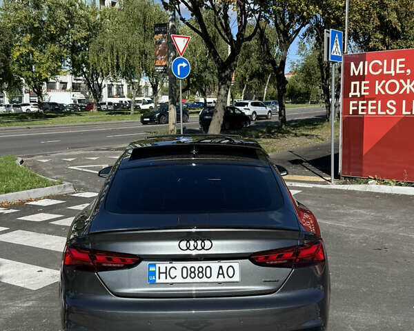 Серый Ауди А5, объемом двигателя 1.98 л и пробегом 37 тыс. км за 36500 $, фото 6 на Automoto.ua