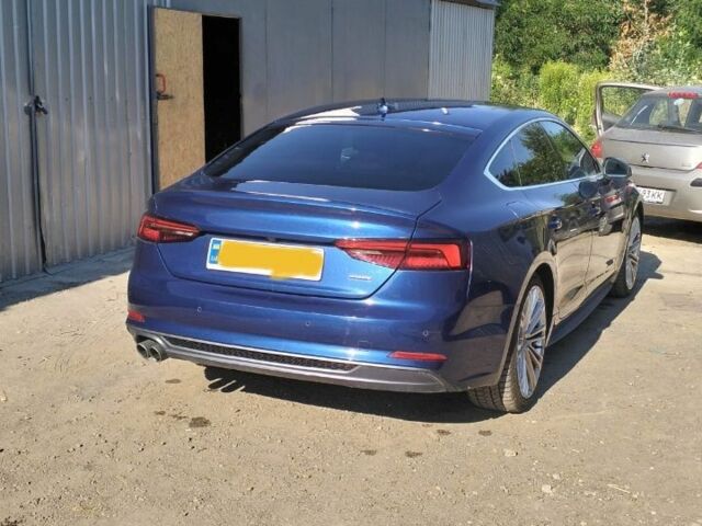 Синий Ауди А5, объемом двигателя 2 л и пробегом 53 тыс. км за 21500 $, фото 1 на Automoto.ua