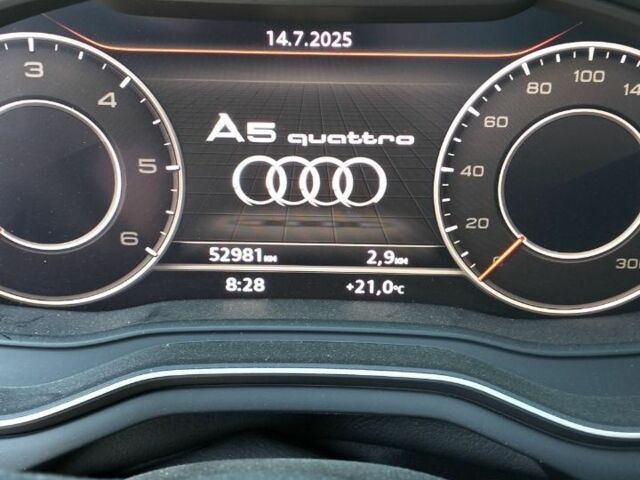 Синий Ауди А5, объемом двигателя 2 л и пробегом 53 тыс. км за 21500 $, фото 4 на Automoto.ua