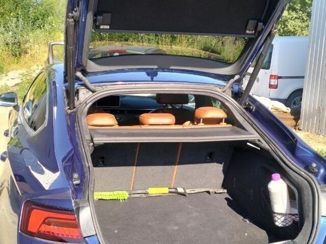 Синій Ауді A5, об'ємом двигуна 2 л та пробігом 53 тис. км за 21500 $, фото 3 на Automoto.ua