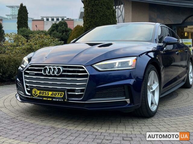 Синий Ауди А5, объемом двигателя 2 л и пробегом 84 тыс. км за 32999 $, фото 2 на Automoto.ua