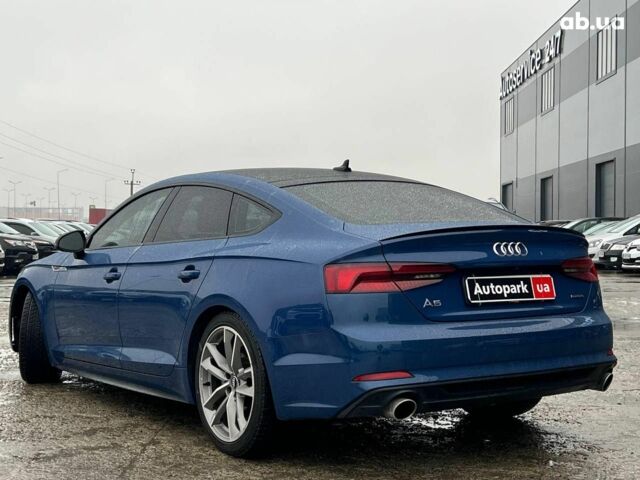Синий Ауди А5, объемом двигателя 2 л и пробегом 100 тыс. км за 28840 $, фото 4 на Automoto.ua
