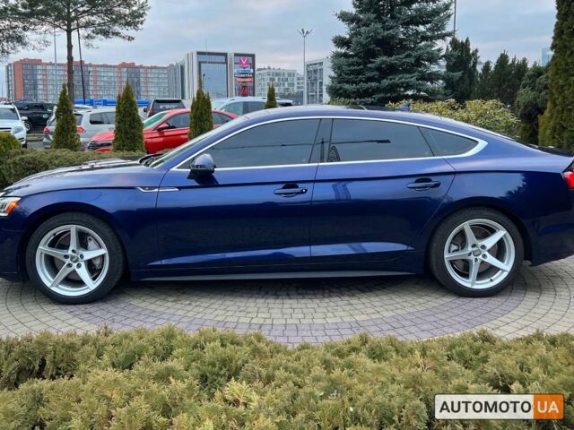 Синий Ауди А5, объемом двигателя 2 л и пробегом 84 тыс. км за 32999 $, фото 3 на Automoto.ua