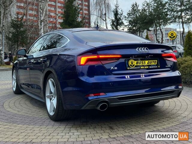 Синий Ауди А5, объемом двигателя 2 л и пробегом 84 тыс. км за 32999 $, фото 4 на Automoto.ua