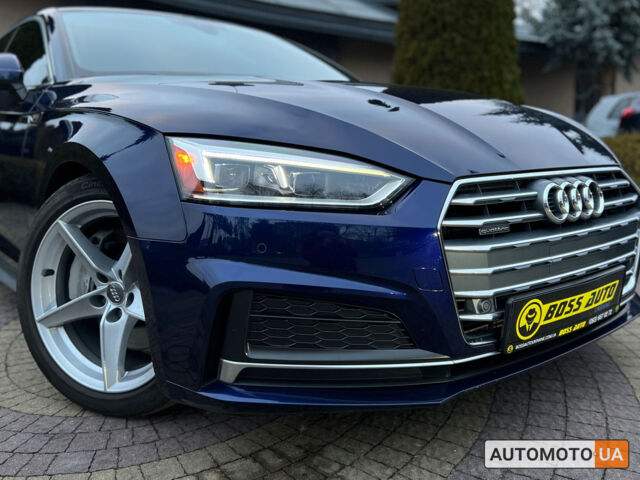 Синий Ауди А5, объемом двигателя 2 л и пробегом 84 тыс. км за 32999 $, фото 9 на Automoto.ua