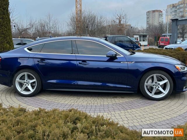 Синий Ауди А5, объемом двигателя 2 л и пробегом 84 тыс. км за 32999 $, фото 7 на Automoto.ua