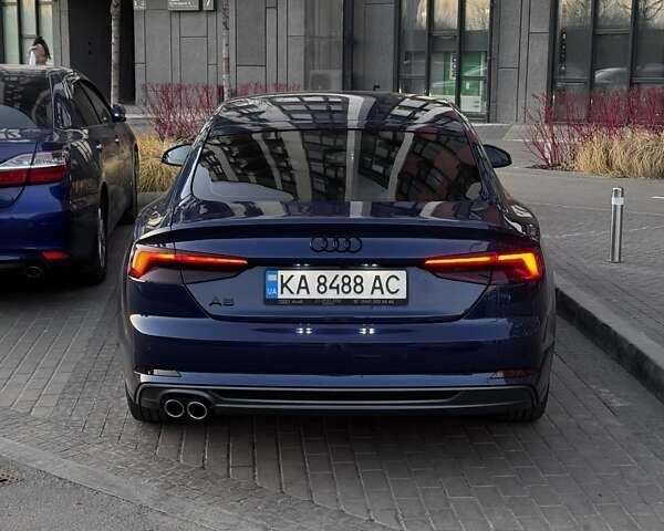 Синій Ауді A5, об'ємом двигуна 2 л та пробігом 87 тис. км за 32000 $, фото 4 на Automoto.ua