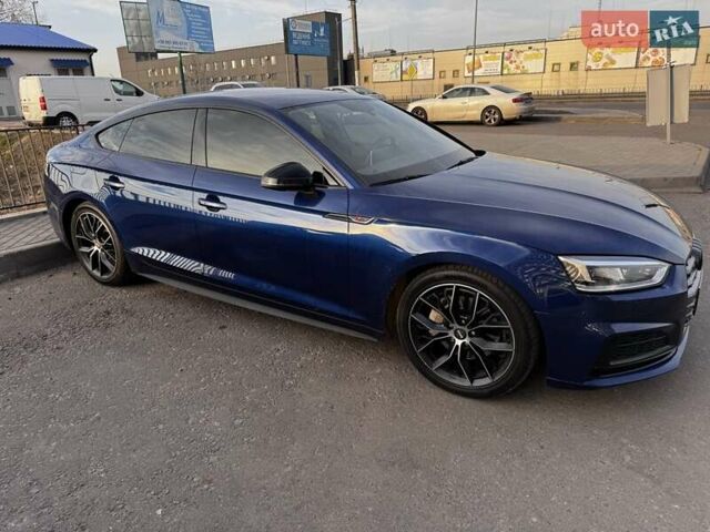 Синій Ауді A5, об'ємом двигуна 2 л та пробігом 87 тис. км за 32000 $, фото 2 на Automoto.ua