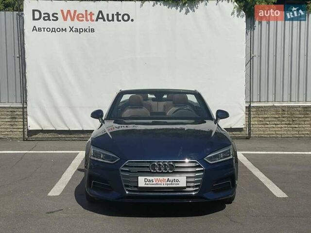 Синий Ауди А5, объемом двигателя 1.98 л и пробегом 47 тыс. км за 25500 $, фото 1 на Automoto.ua