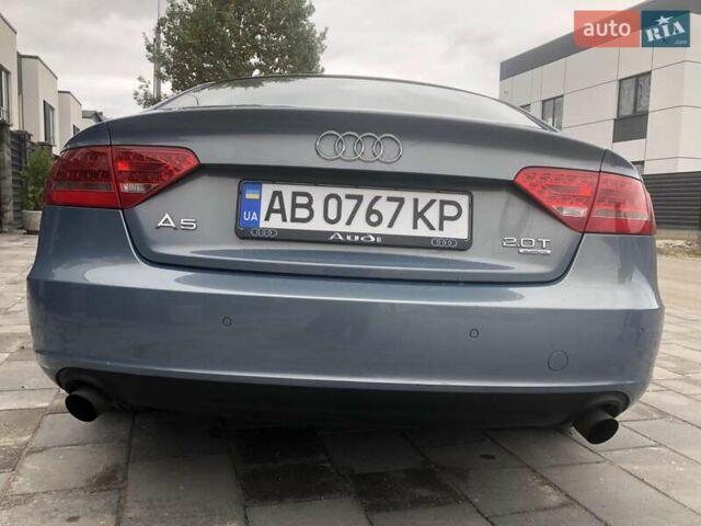 Ауди А5 2009 в Петропавлівська Борщагівка на Automoto.ua Синий Ауди А5, объемом двигателя 1.98 л и пробегом 205 тыс. км за 10900 $, фото 5 на Automoto.ua