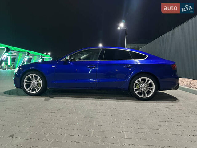 Синий Ауди А5, объемом двигателя 1.98 л и пробегом 202 тыс. км за 9500 $, фото 9 на Automoto.ua