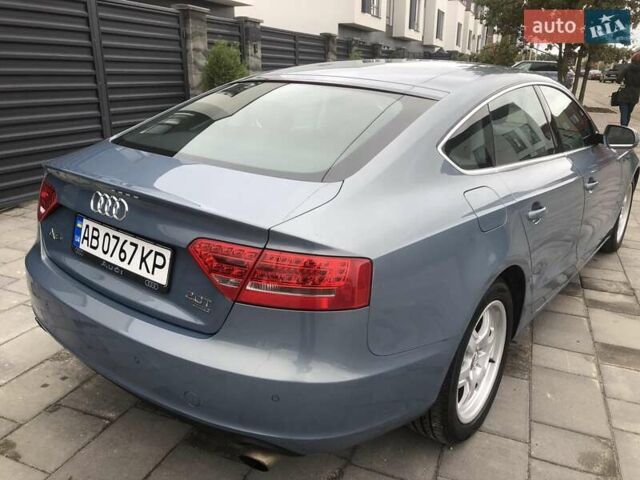 Ауди А5 2009 в Петропавлівська Борщагівка на Automoto.ua Синий Ауди А5, объемом двигателя 1.98 л и пробегом 205 тыс. км за 10900 $, фото 6 на Automoto.ua