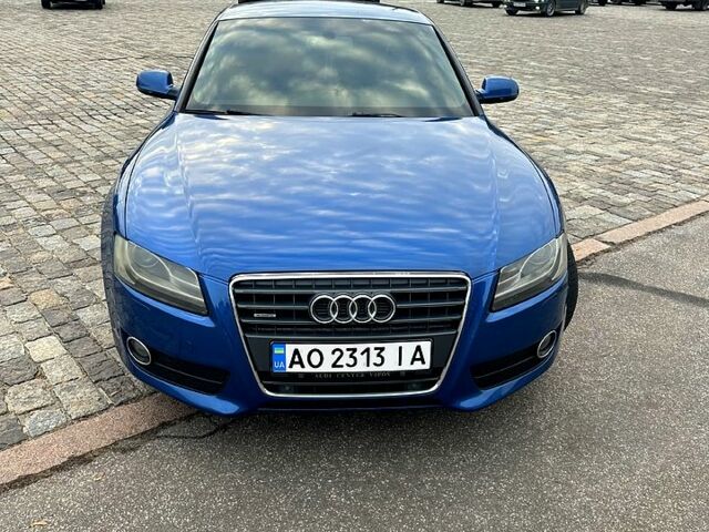 Синий Ауди А5, объемом двигателя 2 л и пробегом 130 тыс. км за 9999 $, фото 2 на Automoto.ua