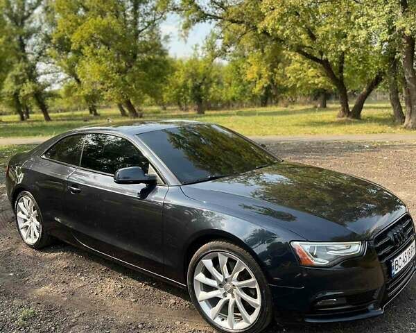 Синий Ауди А5, объемом двигателя 2 л и пробегом 215 тыс. км за 13900 $, фото 1 на Automoto.ua