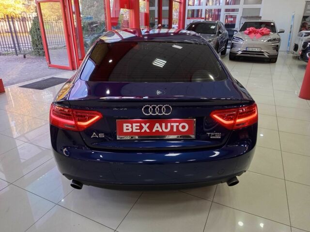 Синий Ауди А5, объемом двигателя 2 л и пробегом 164 тыс. км за 9200 $, фото 4 на Automoto.ua