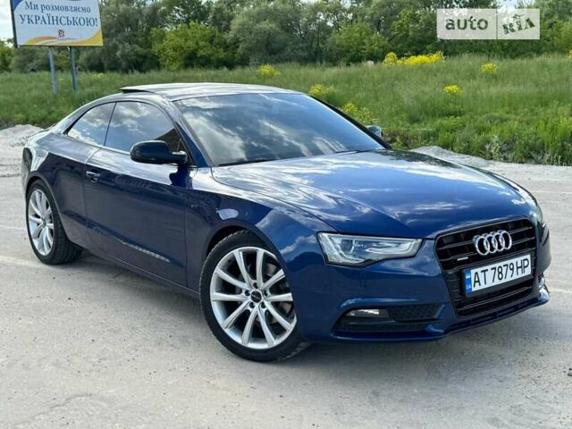 Синій Ауді A5, об'ємом двигуна 2 л та пробігом 129 тис. км за 15500 $, фото 2 на Automoto.ua