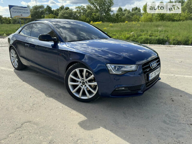 Синій Ауді A5, об'ємом двигуна 2 л та пробігом 129 тис. км за 15500 $, фото 1 на Automoto.ua