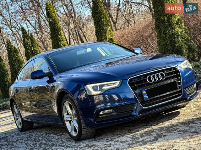 Синий Ауди А5, объемом двигателя 2 л и пробегом 173 тыс. км за 12500 $, фото 1 на Automoto.ua