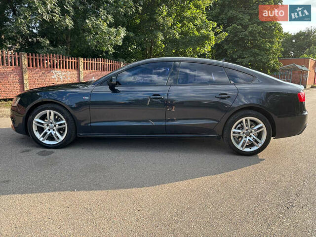 Синий Ауди А5, объемом двигателя 1.8 л и пробегом 243 тыс. км за 15000 $, фото 3 на Automoto.ua