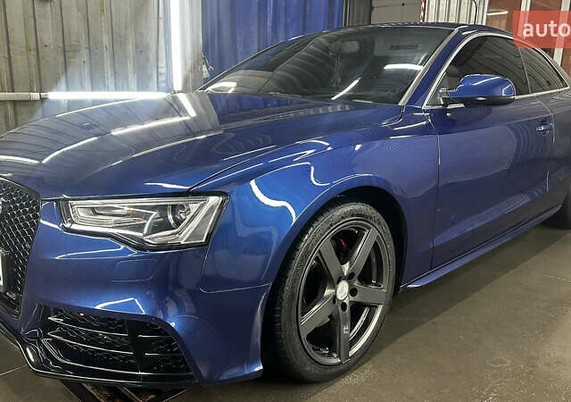 Синий Ауди А5, объемом двигателя 1.98 л и пробегом 124 тыс. км за 15000 $, фото 5 на Automoto.ua