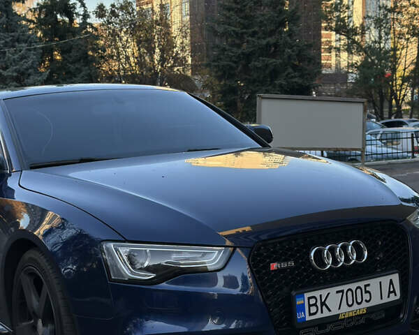 Синий Ауди А5, объемом двигателя 1.98 л и пробегом 124 тыс. км за 15000 $, фото 1 на Automoto.ua