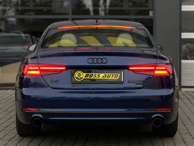 Ауди А5 2017 в Ивано-Франковске на Automoto.ua Синий Ауди А5, объемом двигателя 2 л и пробегом 67 тыс. км за 27900 $, фото 4 на Automoto.ua