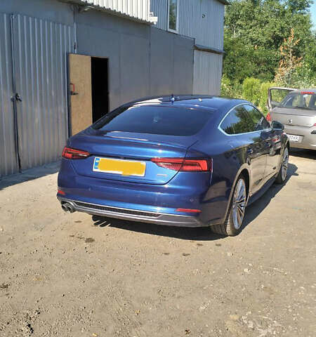 Синий Ауди А5, объемом двигателя 1.97 л и пробегом 53 тыс. км за 21500 $, фото 1 на Automoto.ua