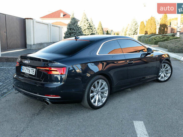 Синий Ауди А5, объемом двигателя 1.98 л и пробегом 83 тыс. км за 22200 $, фото 1 на Automoto.ua