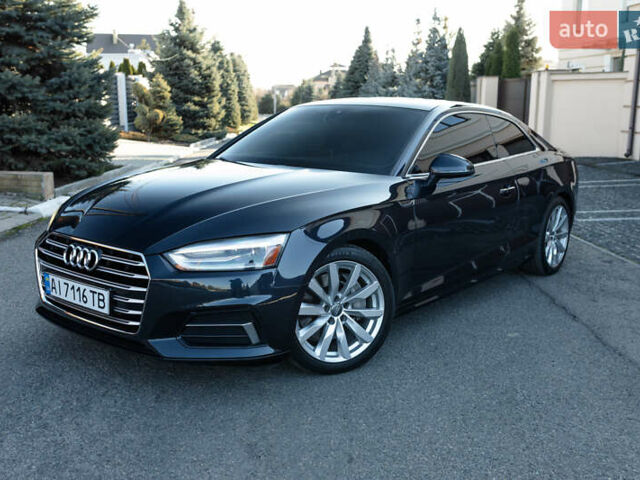 Синий Ауди А5, объемом двигателя 1.98 л и пробегом 83 тыс. км за 22200 $, фото 2 на Automoto.ua