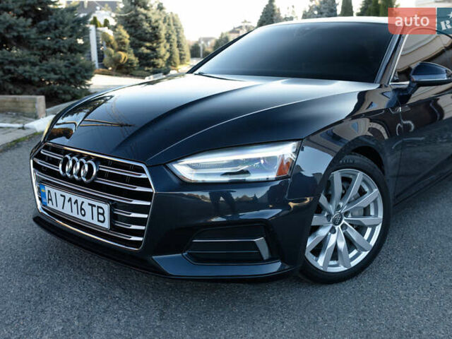 Синий Ауди А5, объемом двигателя 1.98 л и пробегом 83 тыс. км за 22200 $, фото 7 на Automoto.ua