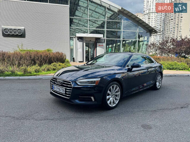 Синий Ауди А5, объемом двигателя 2 л и пробегом 79 тыс. км за 20499 $, фото 5 на Automoto.ua