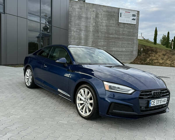 Синий Ауди А5, объемом двигателя 2 л и пробегом 82 тыс. км за 24000 $, фото 5 на Automoto.ua