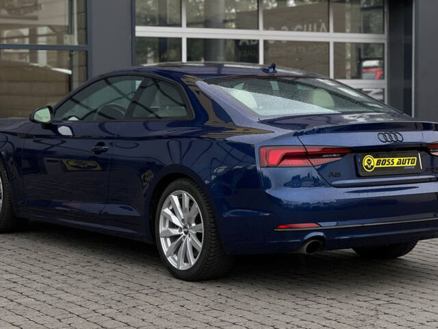 Ауди А5 2017 в Ивано-Франковске на Automoto.ua Синий Ауди А5, объемом двигателя 2 л и пробегом 67 тыс. км за 27900 $, фото 3 на Automoto.ua